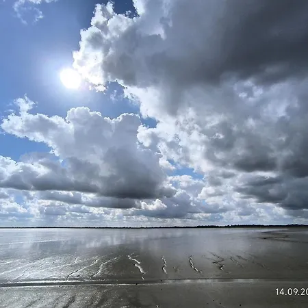 Salthuus Ostfriesland Apartmán *